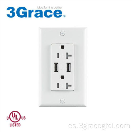 Salida de cargador USB de 15a/20A 4.2A Salida